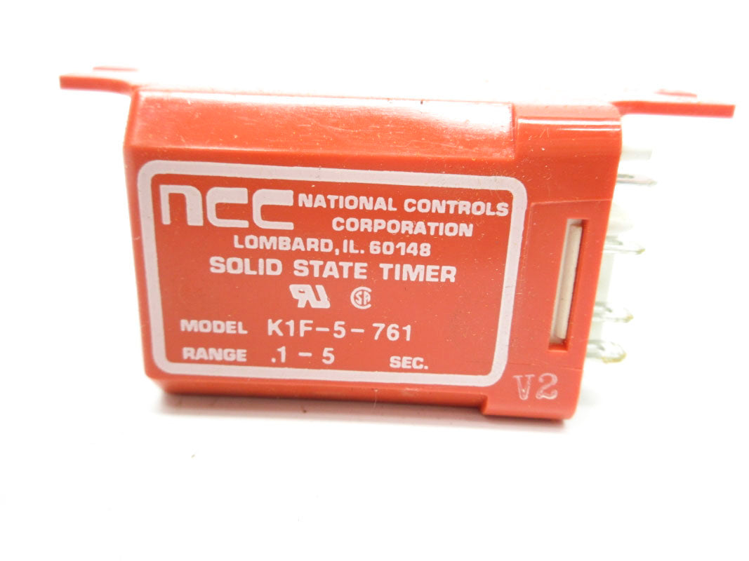 NCC K1F-5-761 120VAC .1-5S NSNP