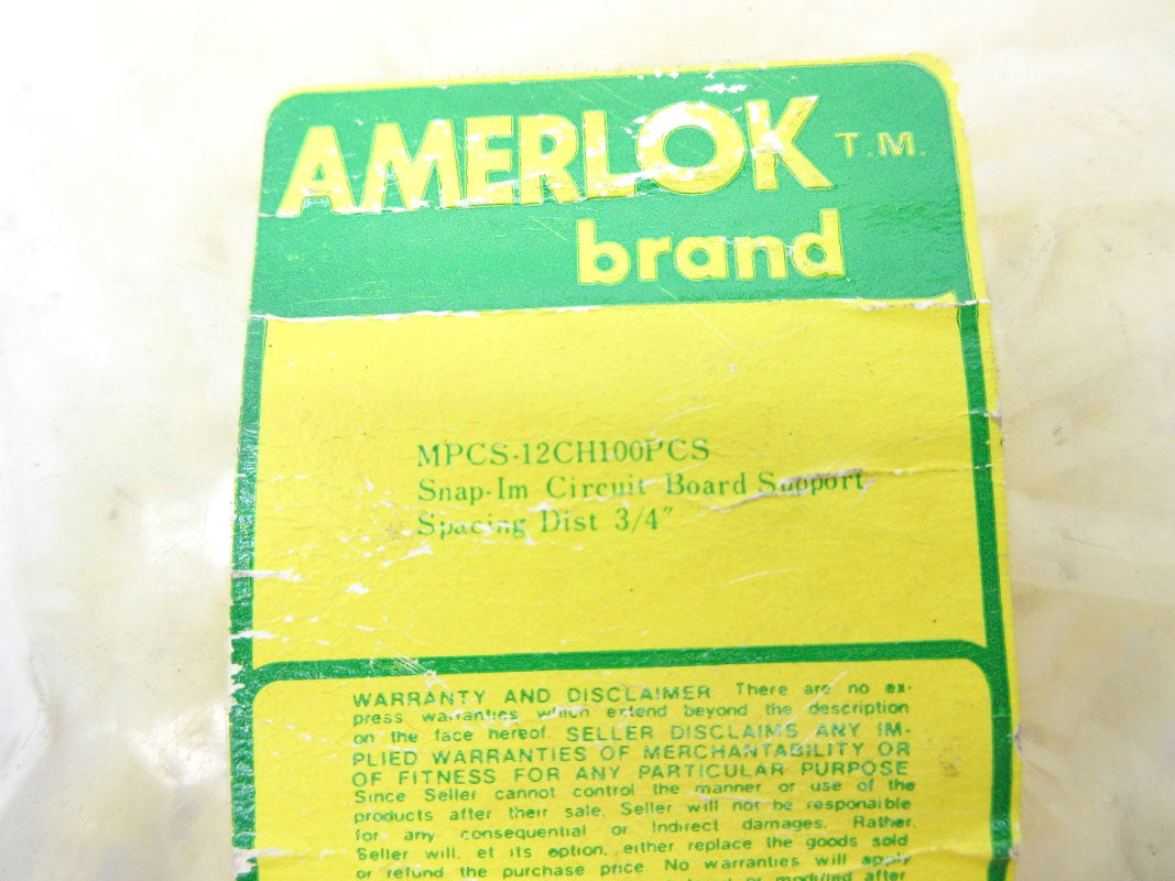 AMERLOK MPCS-12CH100PCS (PKG OF 100) NSMP