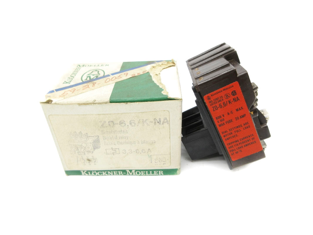 KLOCKNER MOELLER Z0-6,6-K-NA 3.3-6.6A NSMP