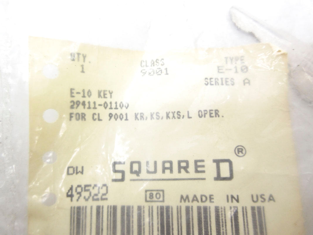 SQUARE D 9001E10 SER. A NSMP
