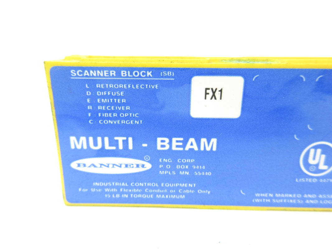 BANNER ENGINEERING SBFX1 (AS PICTURED) UNMP