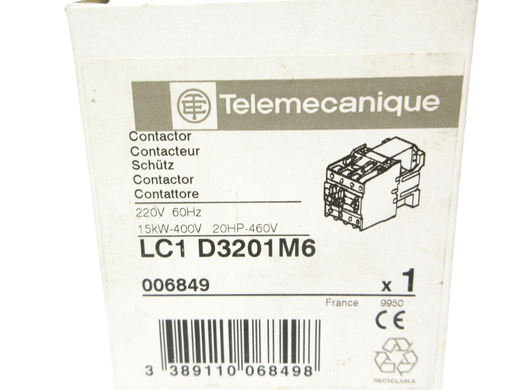 TELEMECANIQUE LC1D3201M6 220V NSMP