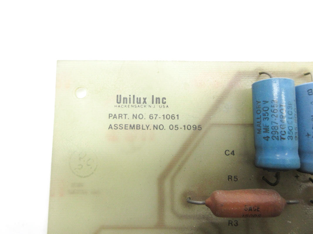 UNILUX 67-1061 05-1095 UNMP