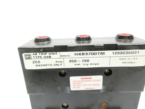 CUTLER HAMMER HKB3700TM 250A UNMP