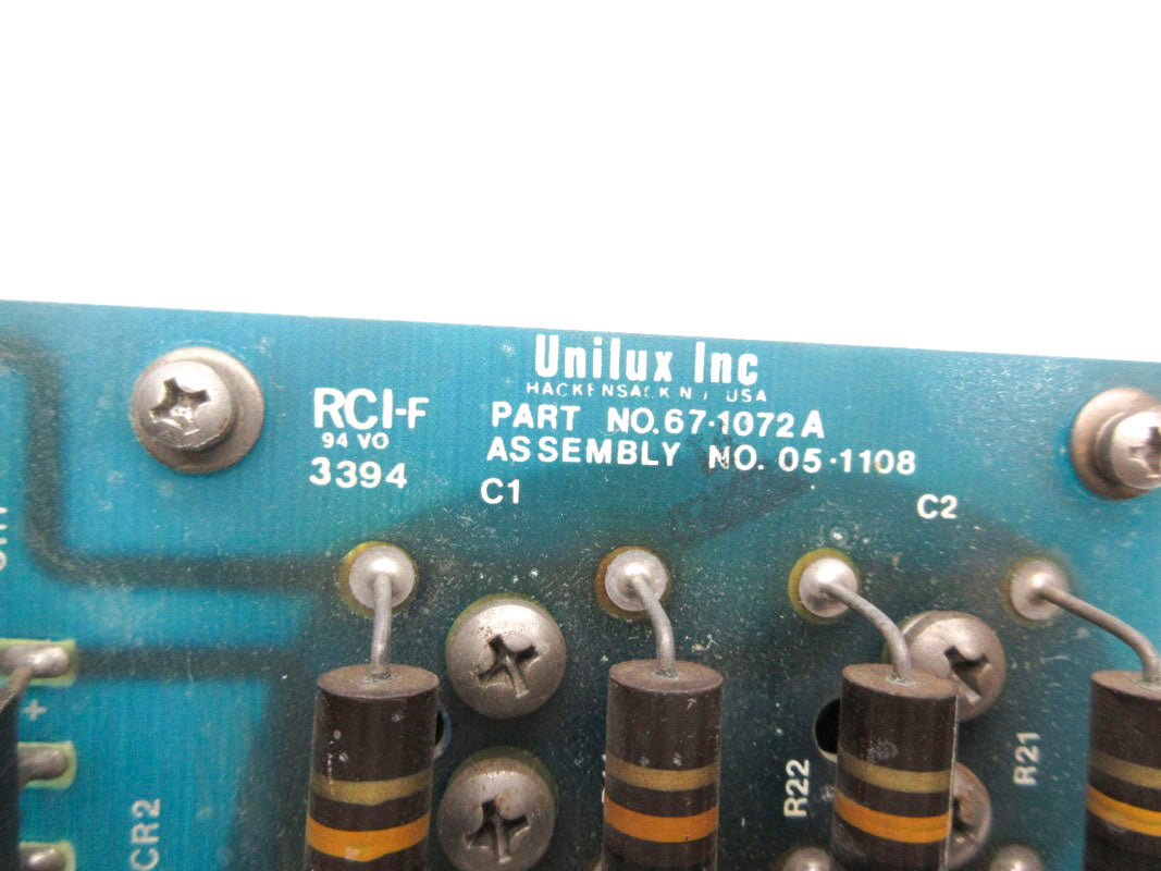 UNILUX 67-1072A 05-1108 UNMP