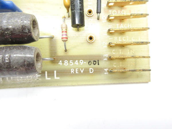 HUBBELL 48549-001 REV. D UNMP