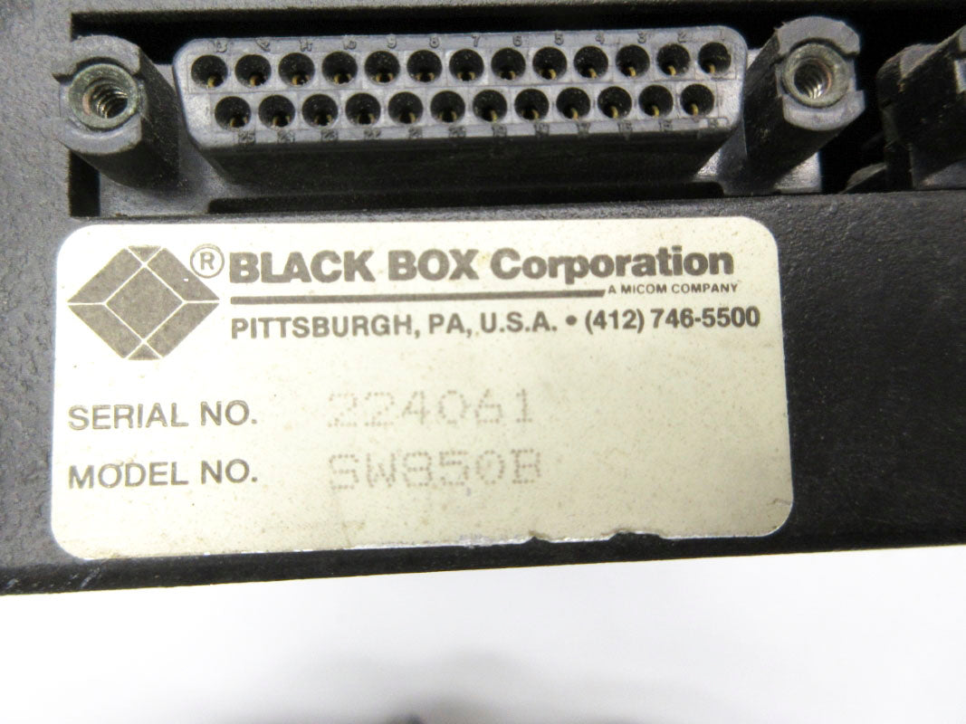 BLACK BOX SW850B UNMP