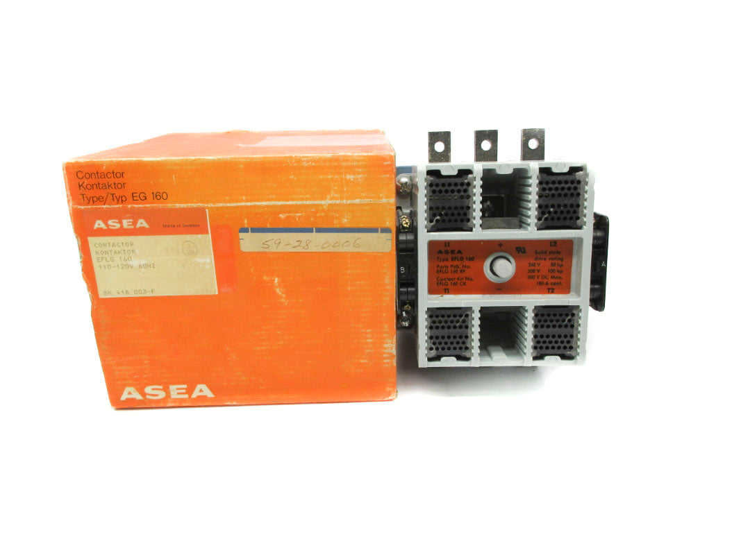 ASEA EFLG160 SK418003-F 110-120V 180A NSMP