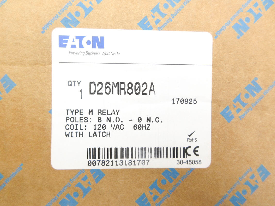 EATON D26MR802A 120VAC NSFS