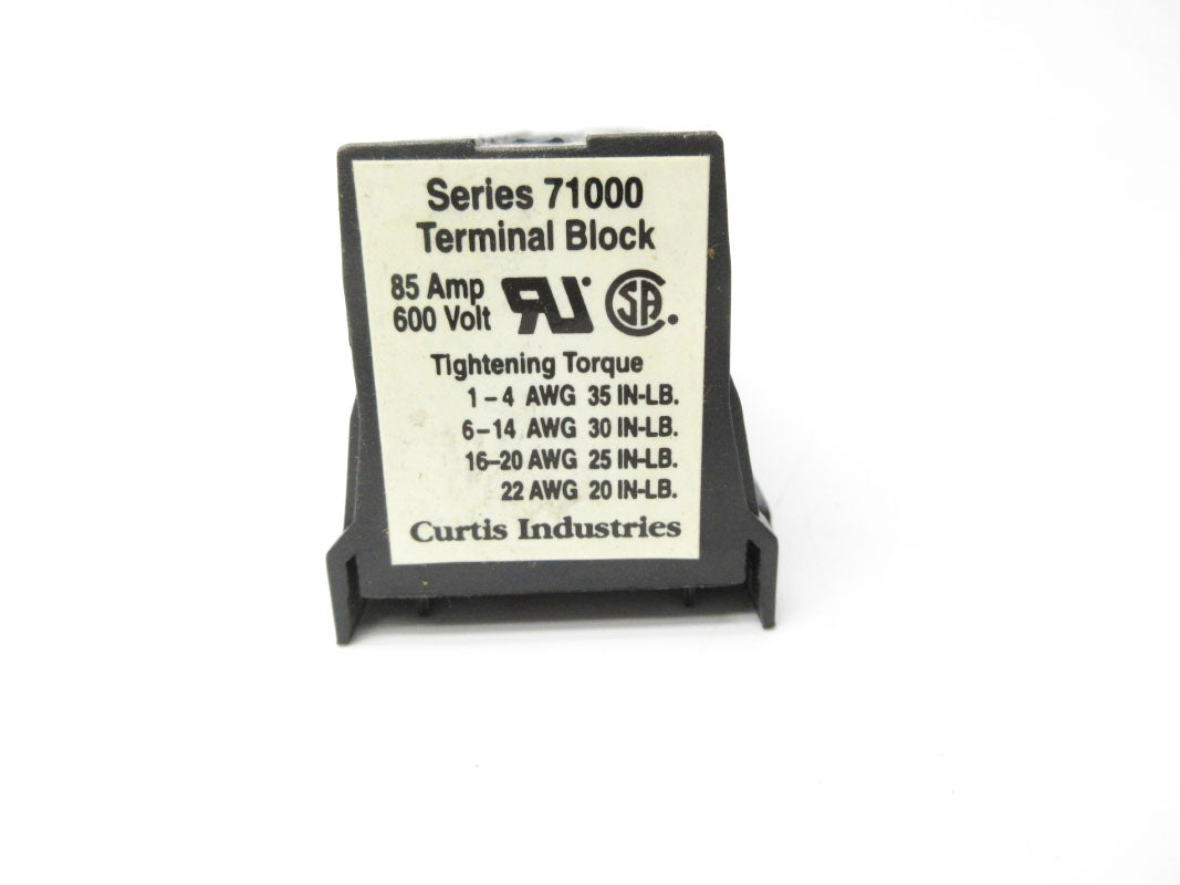 CURTIS INDUSTRIES 71000 600V 85A NSNP