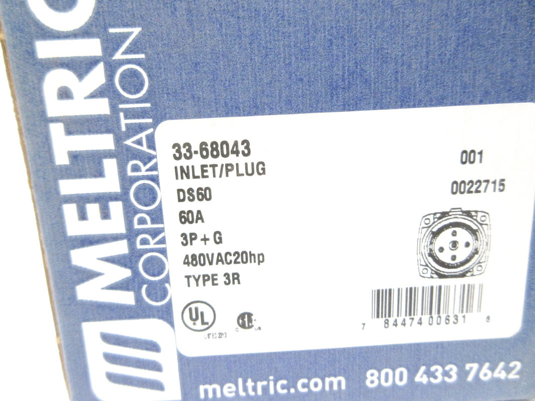 MELTRIC 33-68043 480VAC 60A NSMP