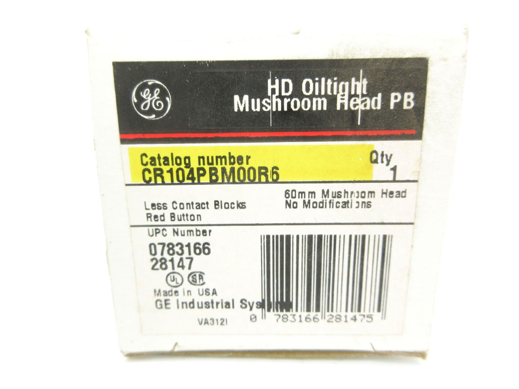 GENERAL ELECTRIC CR104PBM00R6 NSMP