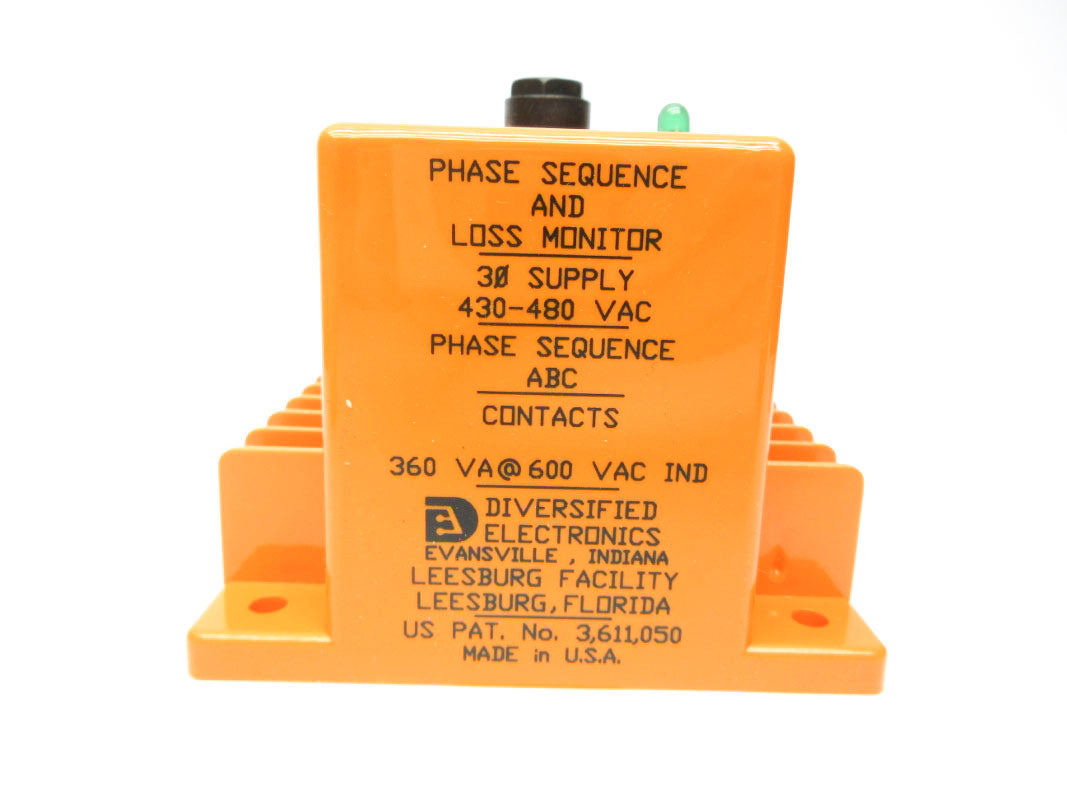DIVERSIFIED ELECTRONICS SLA-440-ALE 430-480VAC NSMP