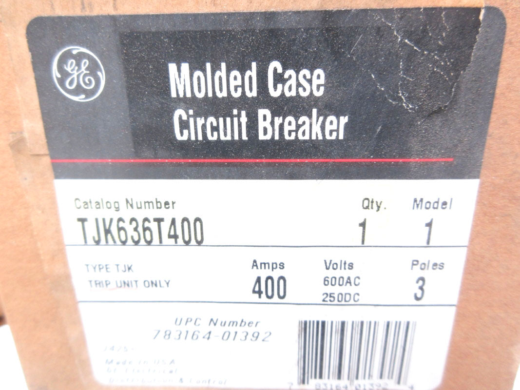 GENERAL ELECTRIC TJK636T400 600VAC 400A NSMP