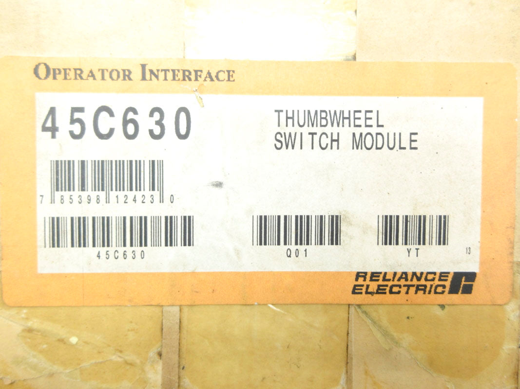 RELIANCE ELECTRIC 45C630 NSMP