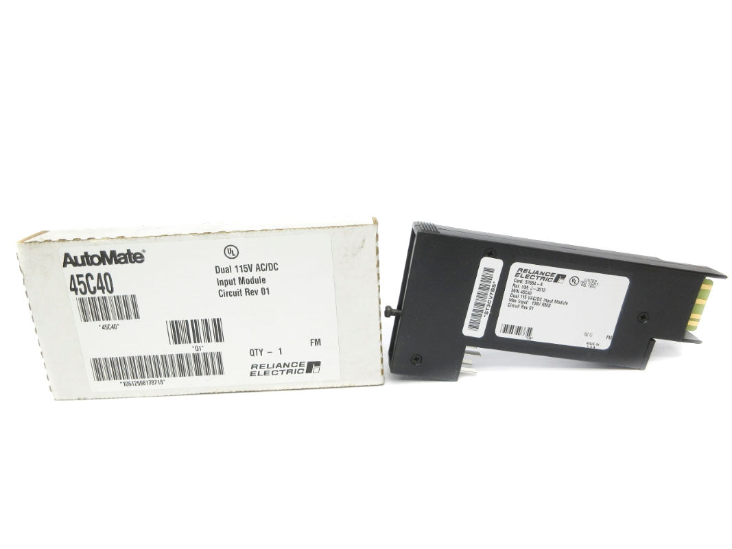 RELIANCE ELECTRIC 45C40 115VAC/DC REV. 01 NSMP