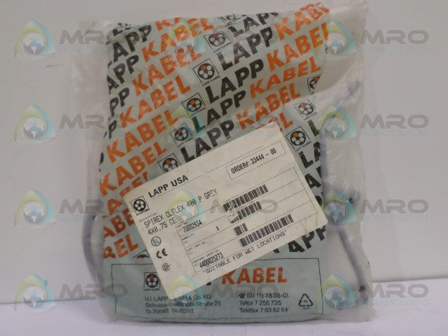 LAPP KABEL 70002634 SPIREX OLFLEX 400P GREY 4x0.75 CE *NEW IN FACTORY BAG*