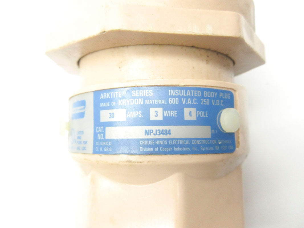 CROUSE-HINDS NPJ3484 600VAC 30A UNMP