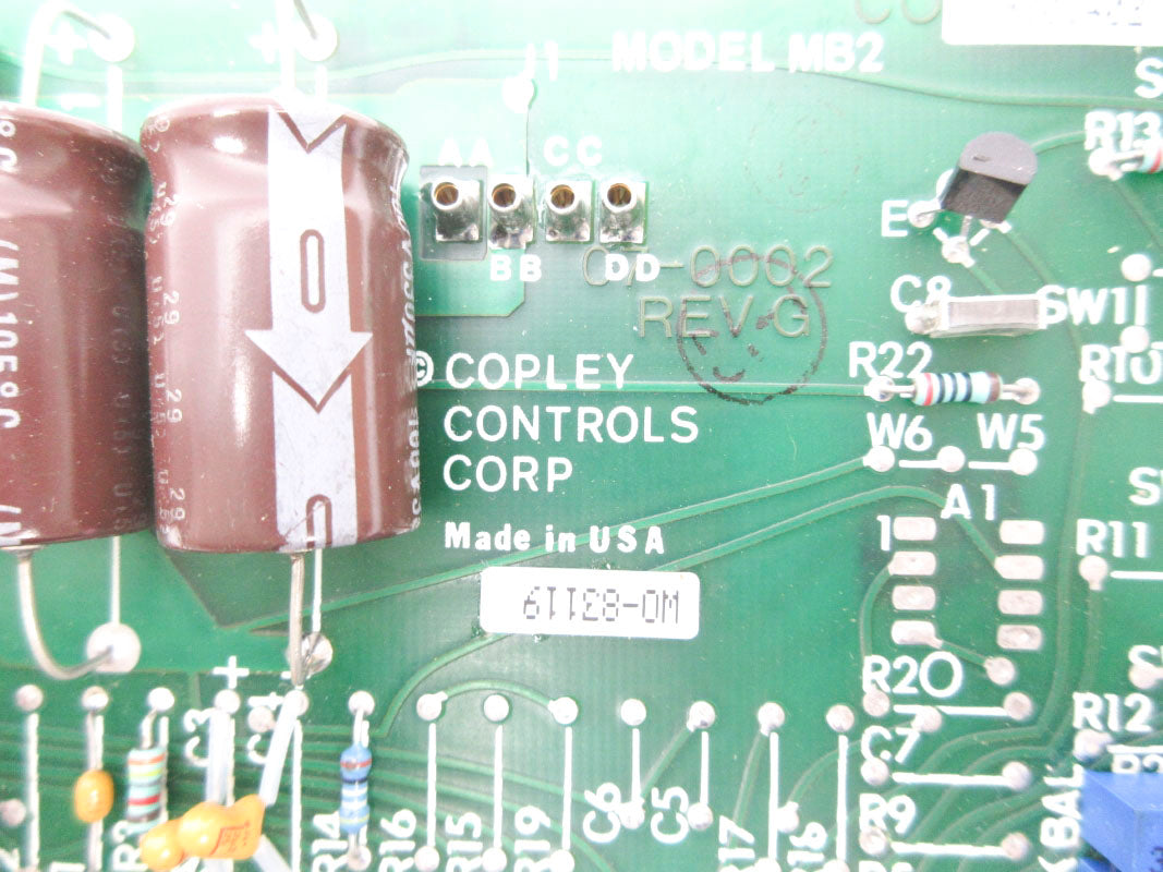 COPLEY CONTROLS DD-0002 REV. G MB2 NSNP