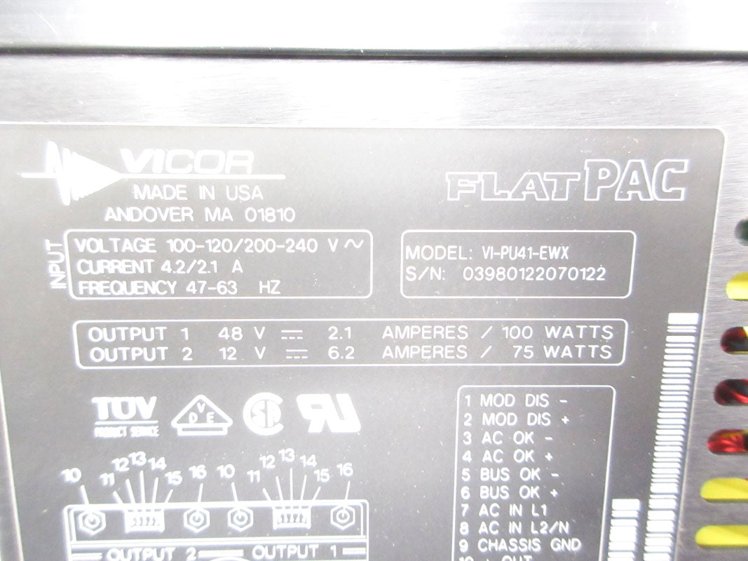 VICOR VI-PU41-EWX 240V 4.2/2.1A NSNP