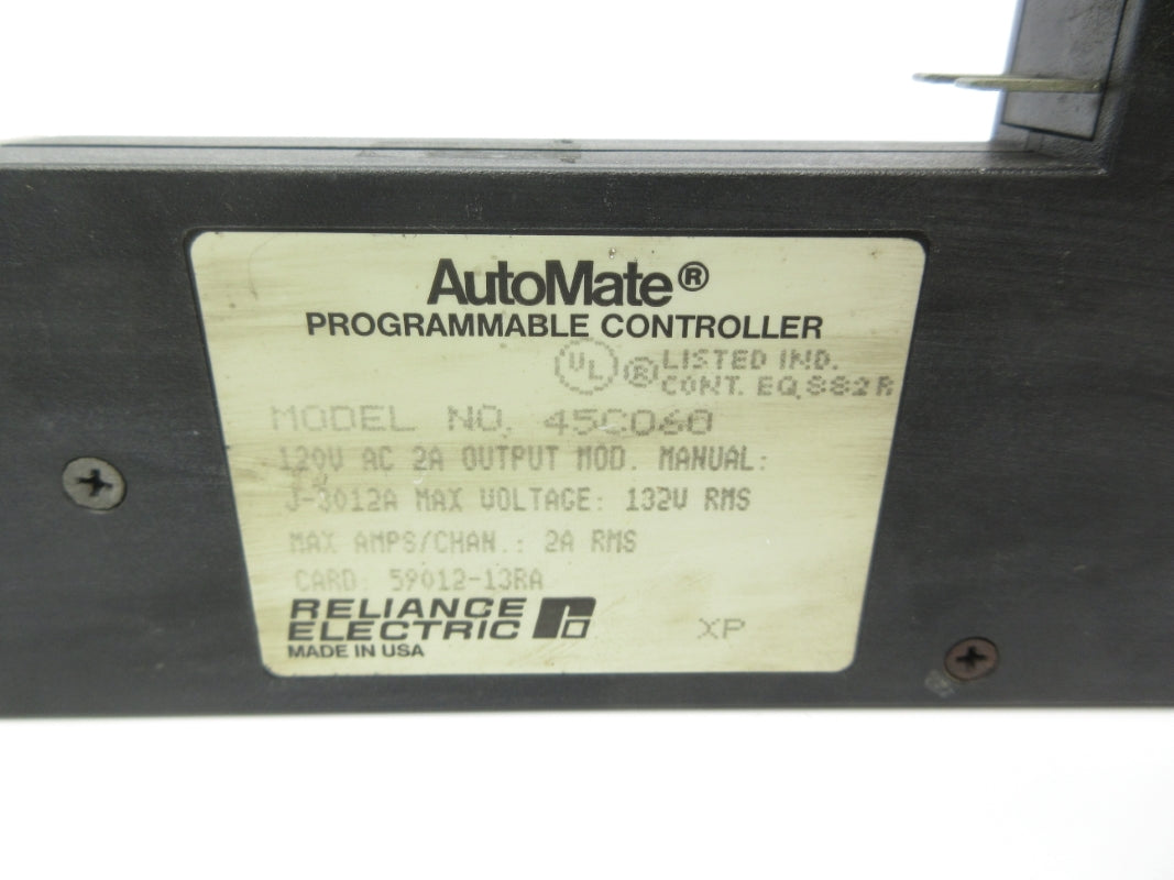RELIANCE ELECTRIC 45C060 132V 2A UNMP
