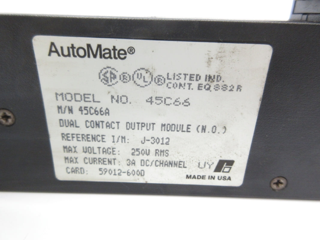 RELIANCE ELECTRIC 45C66 250V 4A UNMP