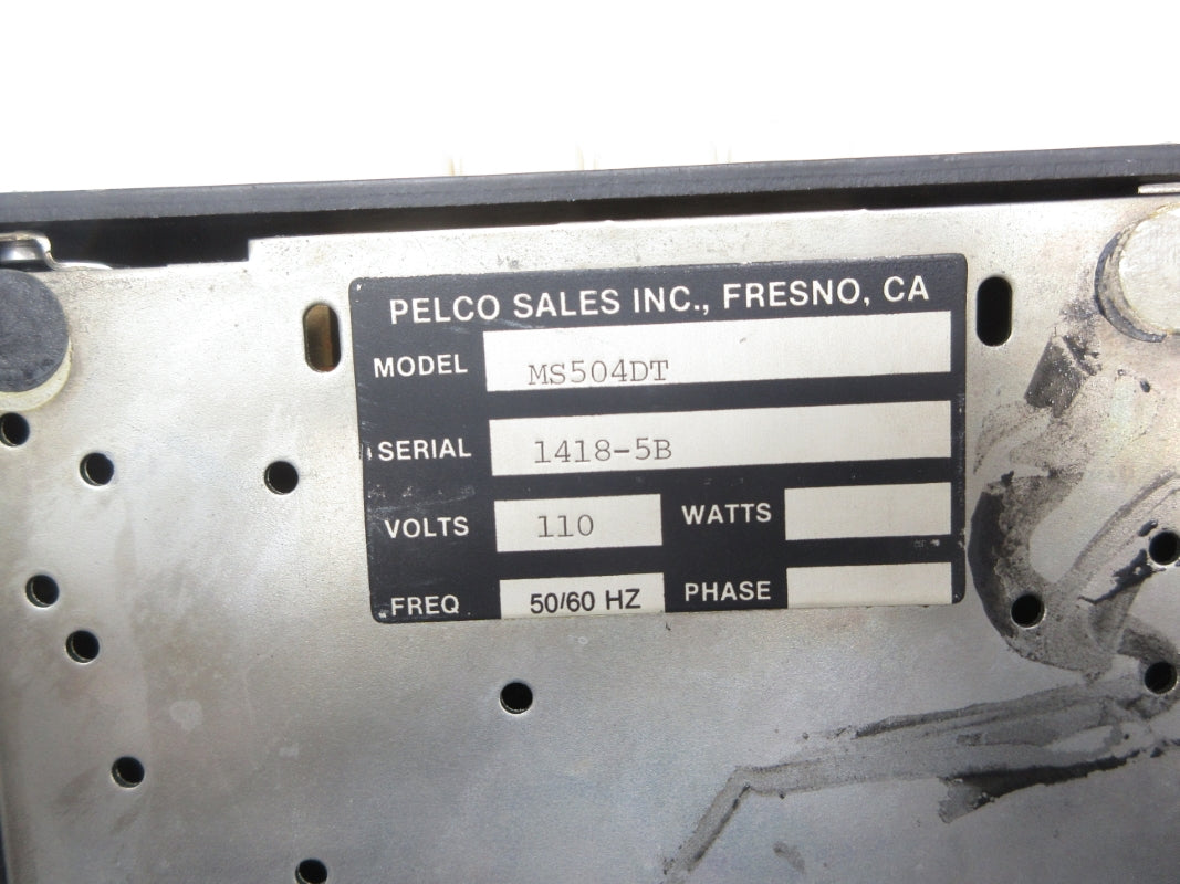 PELCO SALES MS504DT 110V UNMP