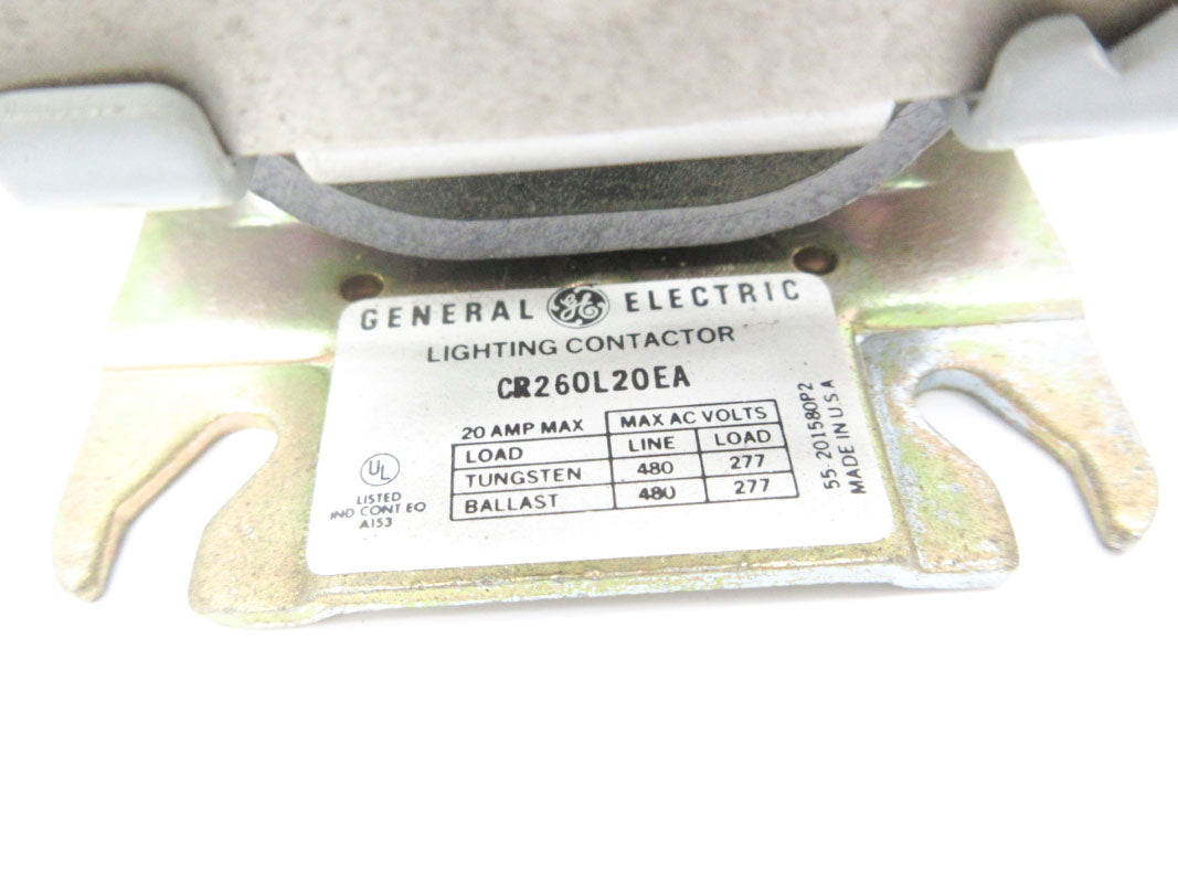 GENERAL ELECTRIC CR260L20EA 110/120V 20A UNMP