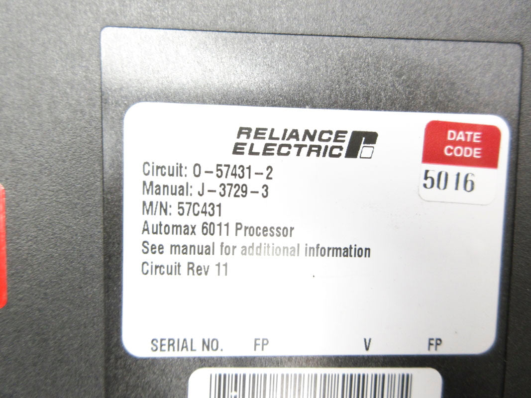 RELIANCE ELECTRIC 57C431 0-57431-2 UNMP