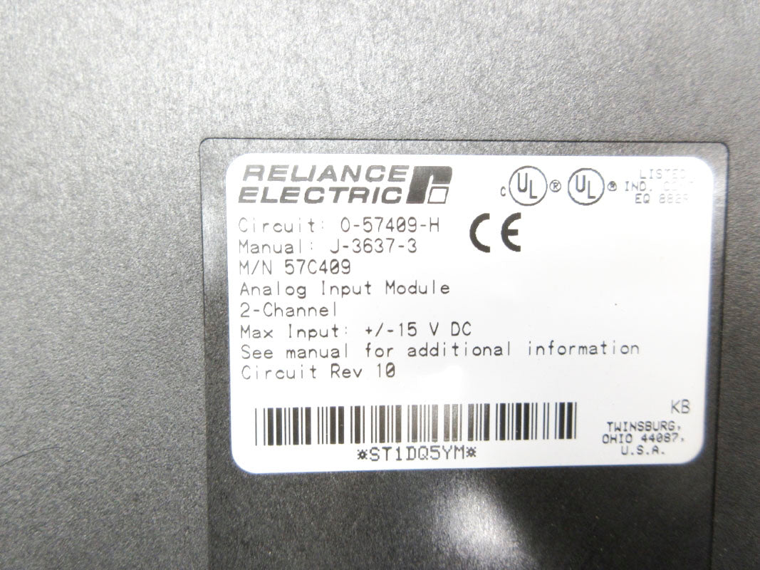 RELIANCE ELECTRIC 0-57409-H 15VDC UNMP
