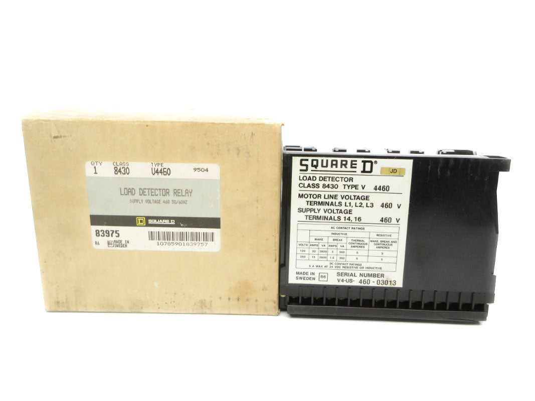 SQUARE D 8430V4460 460V NSMP
