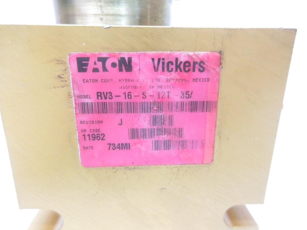 VICKERS RV3-16-S-12T-35/ NSNP
