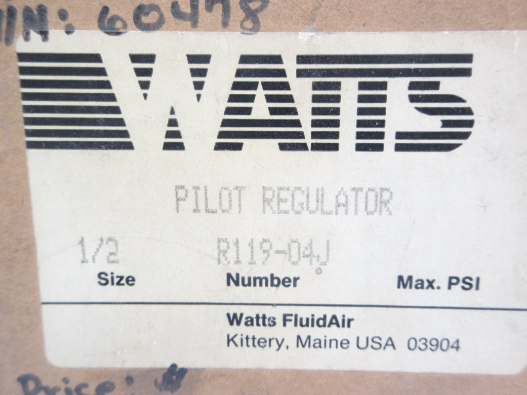 WATTS R119-04J 1/2" NSMP