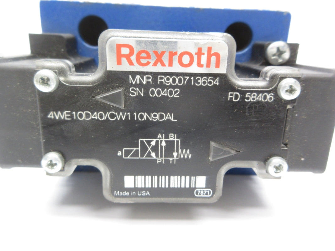 REXROTH 4WE10D40/CW110N9DAL R900713654 NSNP
