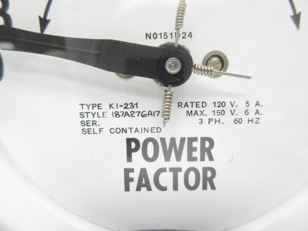 WESTINGHOUSE 187A276A17 KI-231 150V 6A 0-1-0 NSNP