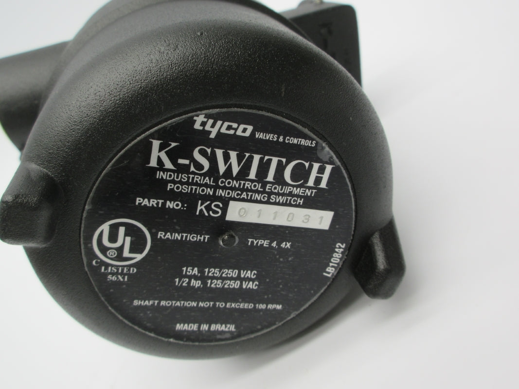 TYCO KS011D31 125/250VAC 15A NSNP