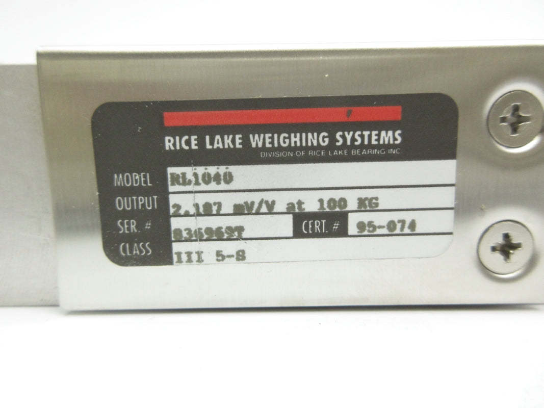 RICE LAKE WEIGHING SYSTEMS RL1040-N5 NSMP