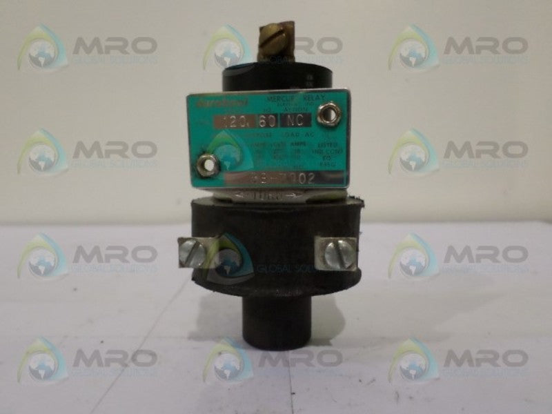 DURAKOOL BB-7002 RELAY 120V *  NEW NO BOX  *