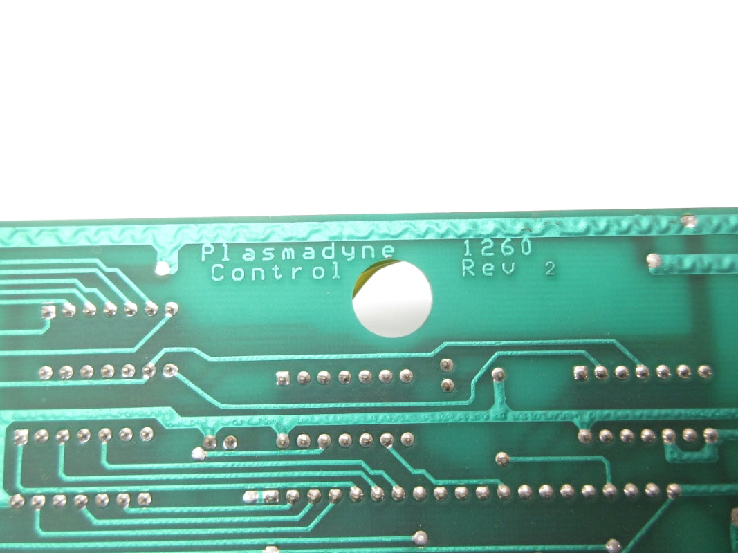 PLASMADYNE CONTROLS 1260 REV. 2 NSNP