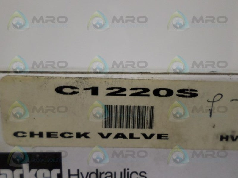 PARKER C1220S HYDRAULIC CHECK VALVE *NEW IN BOX*