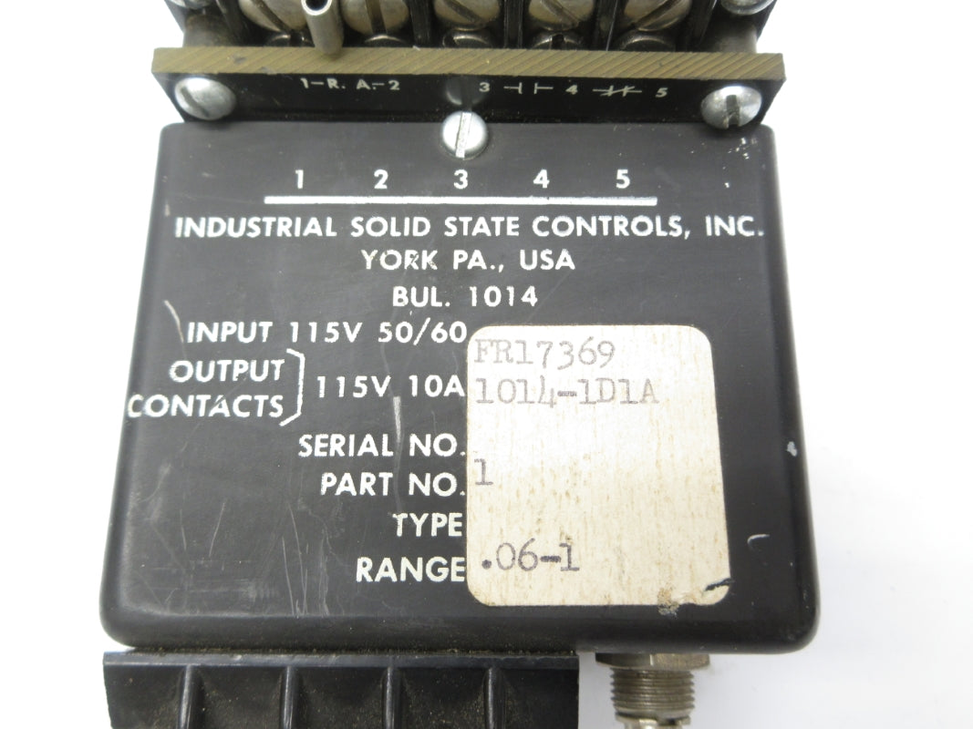 ISSC 1014-1D1A 115V .06-1 NSNP