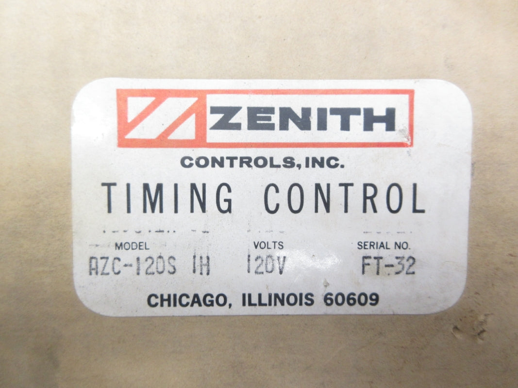 ZENITH AZC-120S 120V NSMP