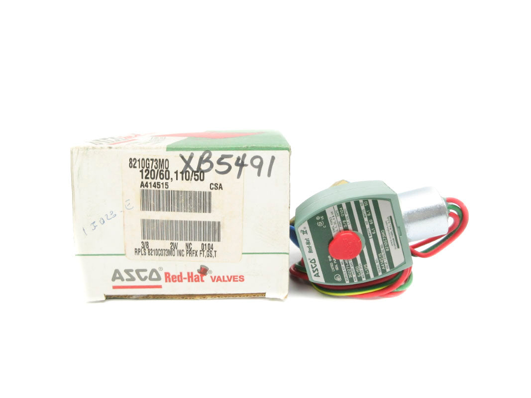 ASCO 8210G73MO 110/120V 1-125PSI 3/8" NSMP