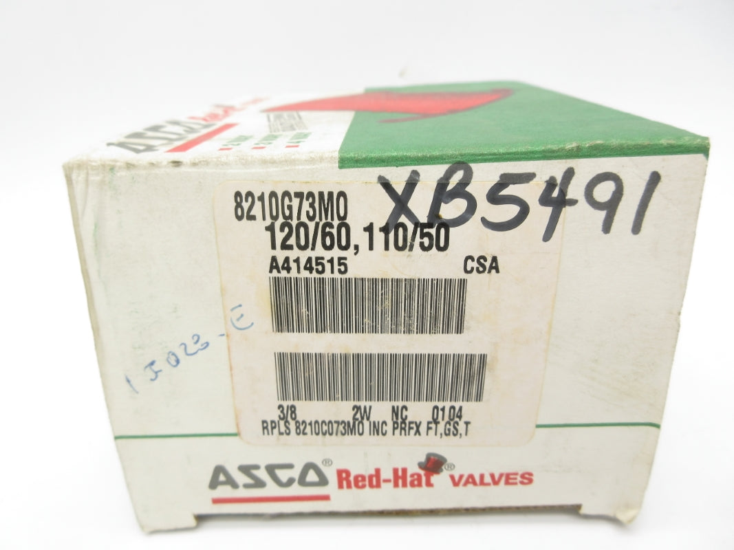 ASCO 8210G73MO 110/120V 1-125PSI 3/8" NSMP