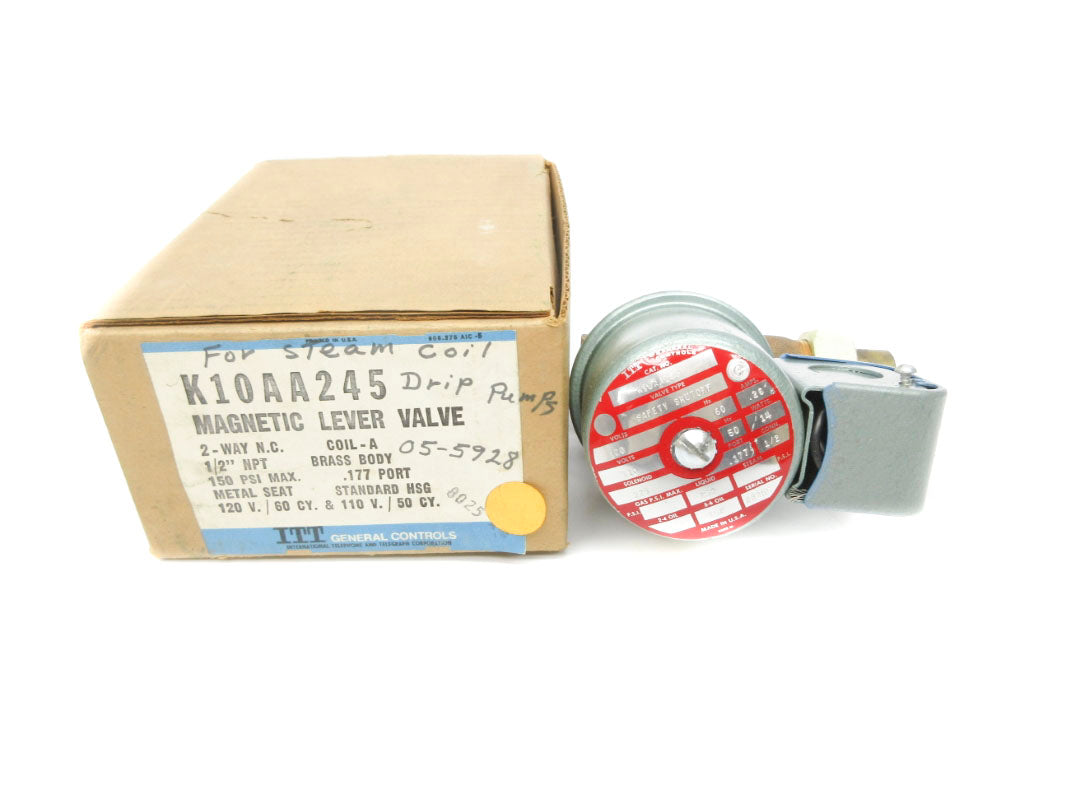 GENERAL CONTROLS K10AA245 110/120V 150PSI NSMP