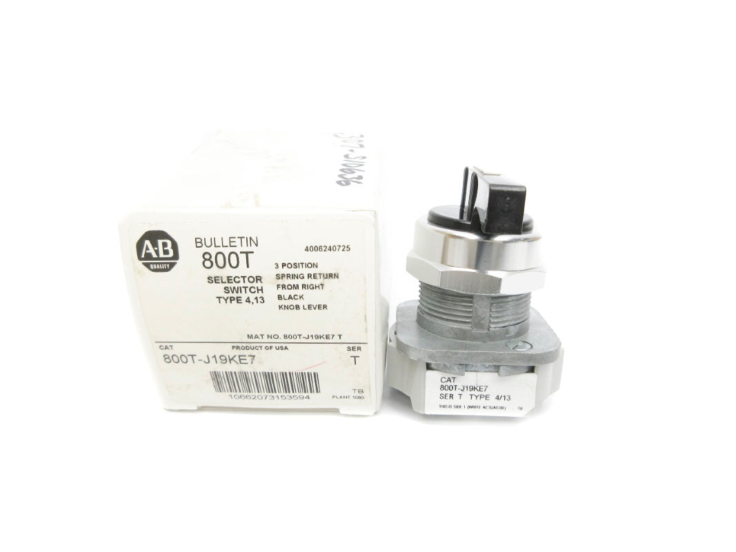 ALLEN BRADLEY 800T-J19KE7 SER. T (WH) NSMP