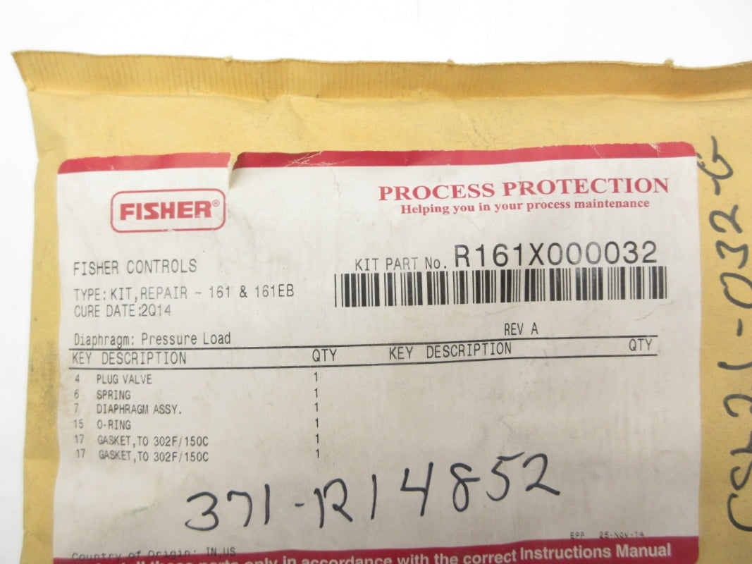 FISHER R161X000032 NSMP