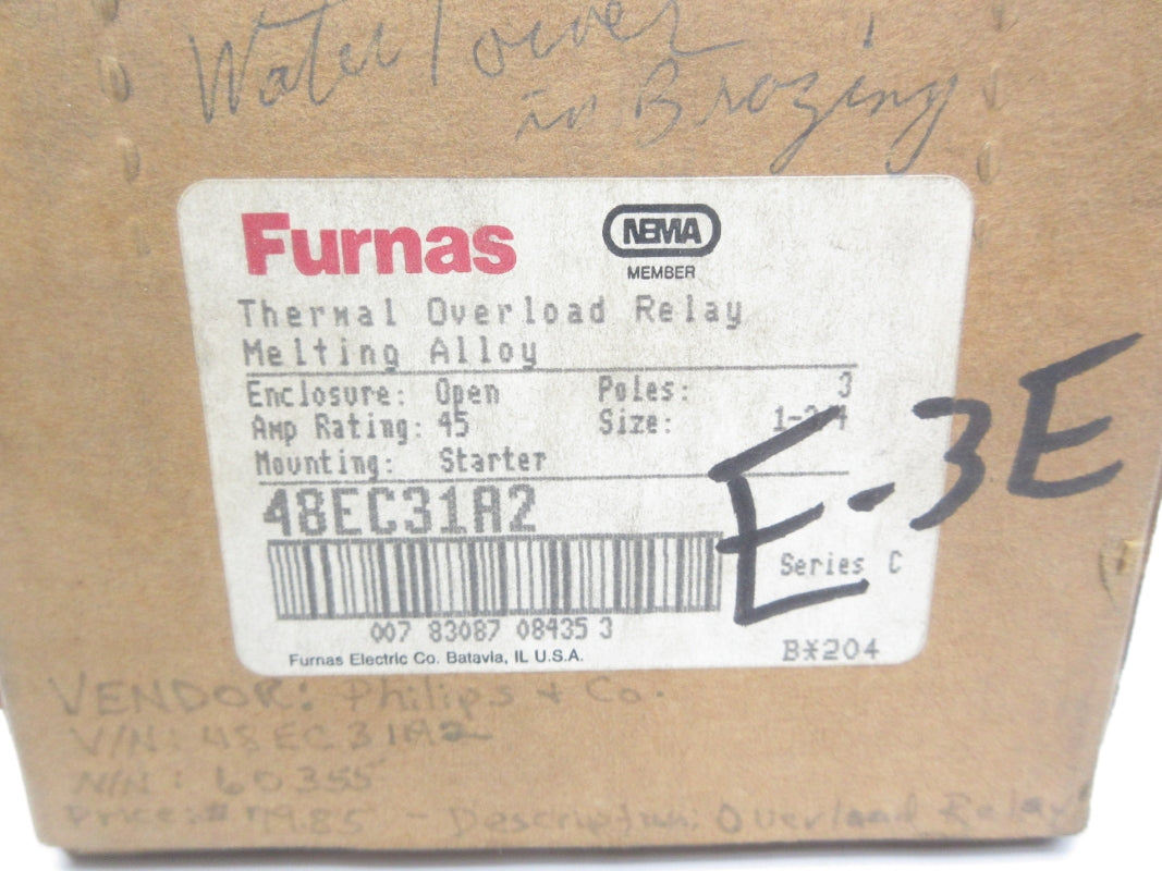 FURNAS 48EC31A2 SER. C 45A NSMP