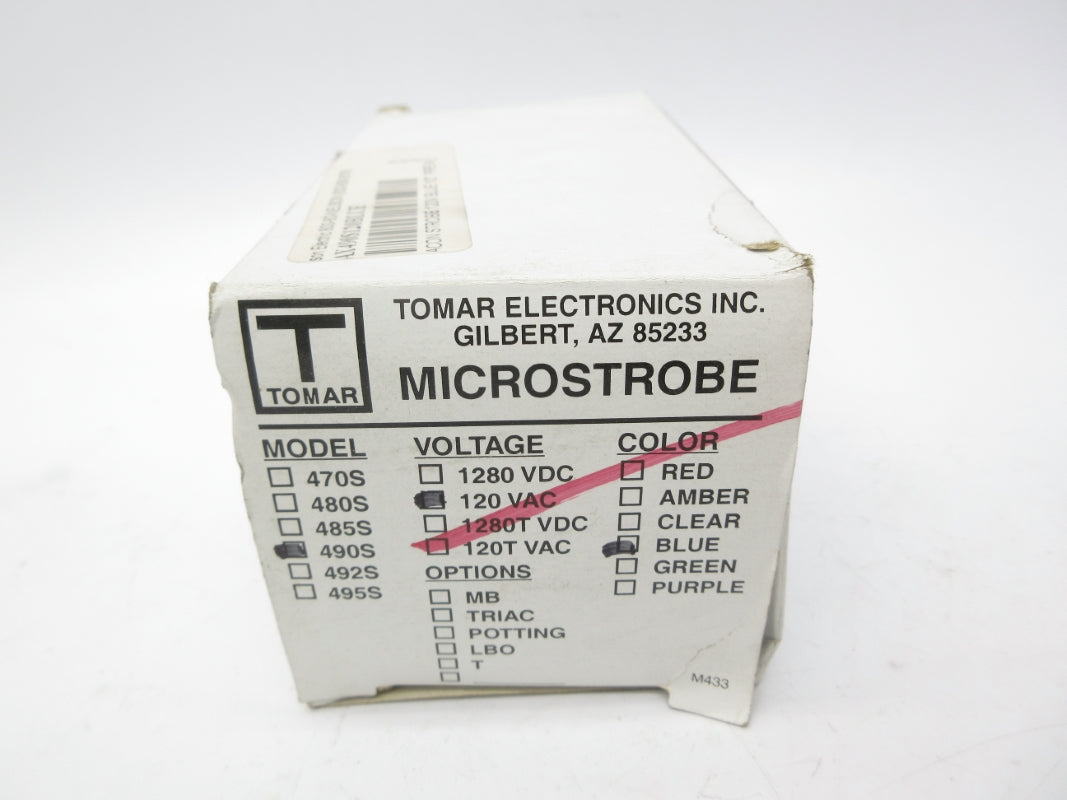 TOMAR 490S-120B 120VAC NSMP