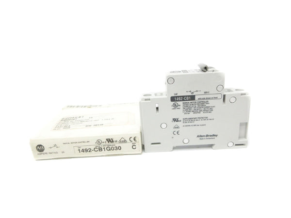 ALLEN BRADLEY 1492-CB1G030 SER. C 277VAC 3A NSMP